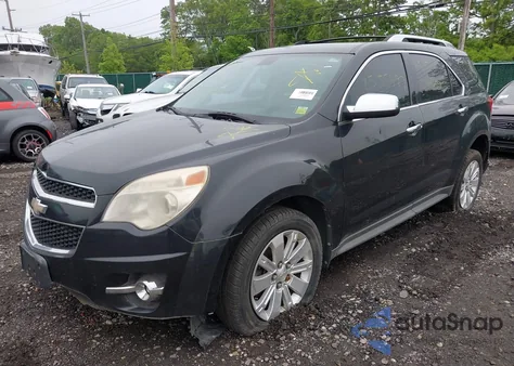 2010 Chevrolet Equinox Ltz z USA, uszkodzony, nr VIN 2CNFLGEW9A6304827